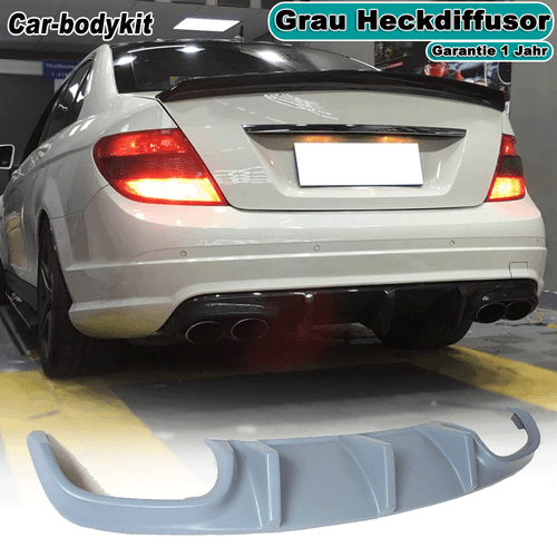 Parachoques trasero difusor alerón faldón trasero para Mercedes Benz W204 C63 08-11 - Imagen 1 de 10