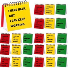 36 PCS I Need Help Mini Flip Chart Teacher Classroom Self-Assessment Cards