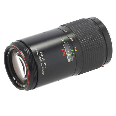 FIVE STAR MC AF 75-200mm F4.5 Objektiv Seriell: K86* C Rank