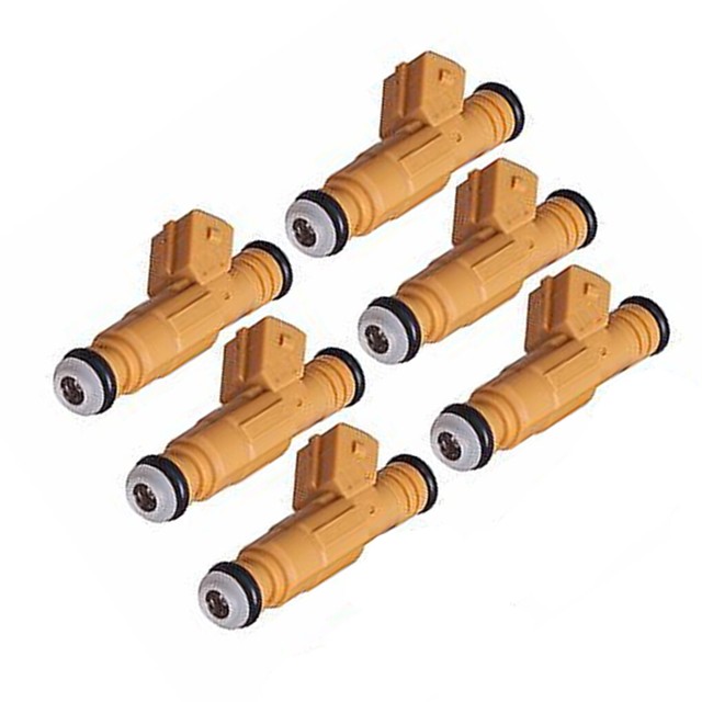 SET 6 0280155710 Fuel Injectors FITS Jeep Cherokee 19891998 4.0L L6