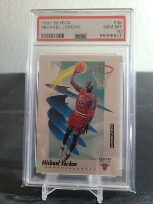 お盆セール] 1991 Skybox マイケル ジョーダン PSA-10 お盆
