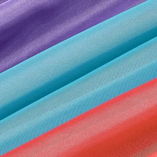 Voile Fabric Sheer Extra Wide 118 Inch Fire Retardant Polyester By The Yard