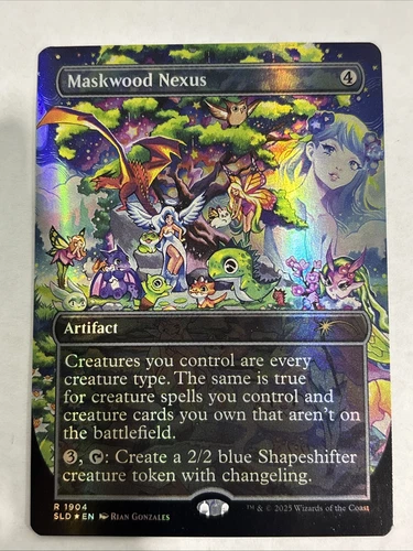 Maskwood Nexus FOIL BORDERLESS NM/M Secret Lair Deck 