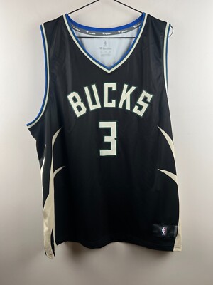 Milwaukee Bucks Porter Jr #3 Black Fanatics Jersey Men's XL New 2024/2025 NBA