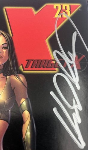 X-23 Target X Marvel 2007 #1 AUTOGRAPHED SIGNED Comic Book - Picture 2 of 3