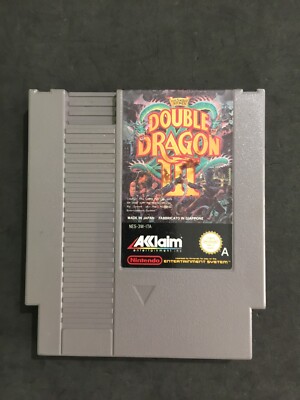 Double Dragon III The Sacred Stone Nintendo Nes Verwendet Pal A Eng Nur Kassette