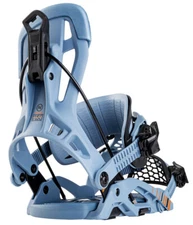 Nidecker FLOW Fuse Hybrid Slate Blue Snowboard Bindings XL (11-14)