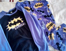 New. Fall Pajamas Set Batman theme kids