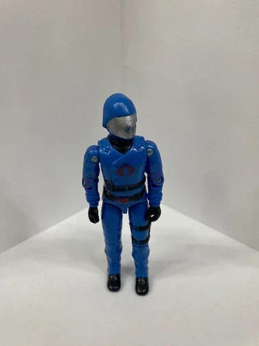Vintage 1982-1983 Arah GI Joe Cobra Commander Figurine No Weapon Fair Condition