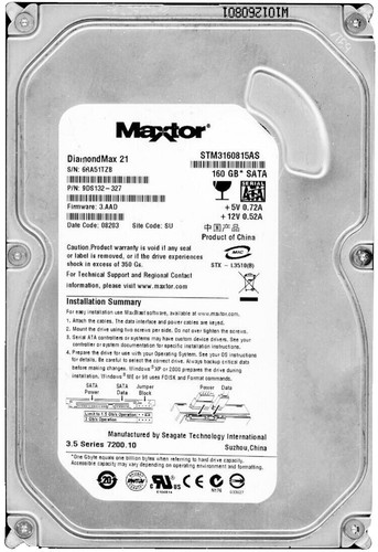 Seagate Barracuda ATA V ST3120023A 120GB 7200 RPM 2MB ATA 3.5 Inch