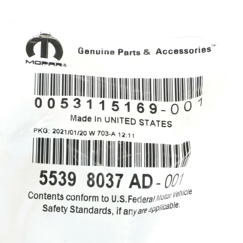 08-22 RAM 4500 5500 BARRA ESTABILIZADORA DE SUSPENSÃO DIANTEIRA BUCHA MOPAR 55398037AD - Imagem 4 de 4