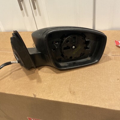 2011 - 2015 Volkswagen VW Jetta RightSide Power NO Glass￼ Mirror Black OEM RH