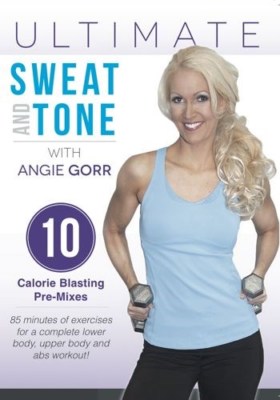 CUSTOM 3 ULTIMATE SWEAT AND TONE DVD NEW ANGIE GORR EXERCISE DVD WORKOUT