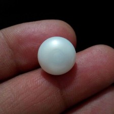 Amazing Freshwater White Pearl 9.75 Crt Round Shape Cabochon Loose Gemstone