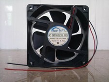 1PCS CD-241238BH 12038 DC24V 0.75A 12CM 2-Wire Ball Ball Cooling Fan