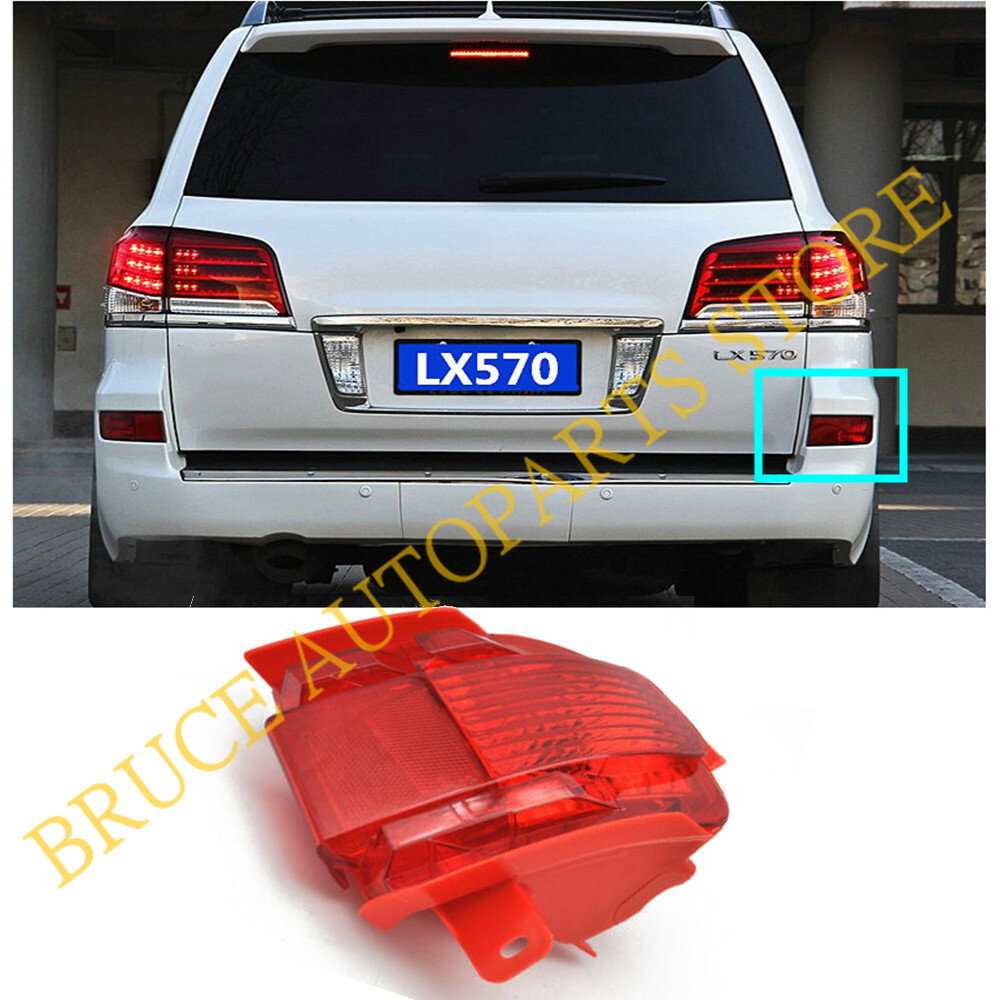 For Lexus LX570 2012-2015 1pcs Right RH Side Rear Bumper Light Fog