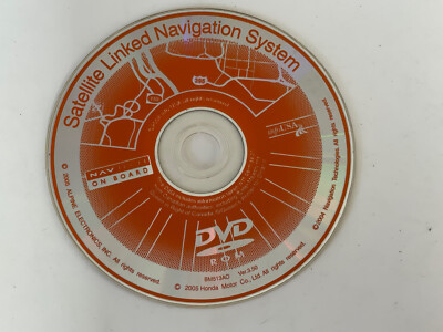 2004 2005 2006 ACURA TL NAVIGATION DVD ORANGE US CANADA VER.3.50