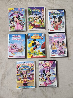 Disney Jr. & Mickey Mouse Club House DVDs - Discount on 2 or more- Free Shipping