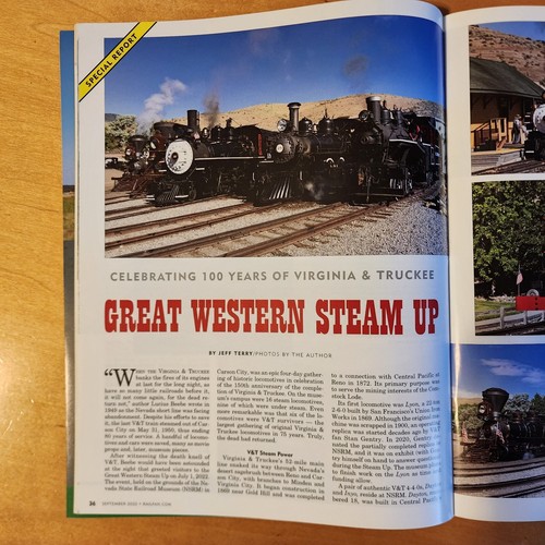 Railroad Model Craftsman & Railfan & Railroad Magazines Sept 2022 EuDaly C&O - Picture 4 of 17