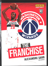 Alexandre Sarr Rookie Basketball Card 24-25 The Franchise Limited RC 234 Made!