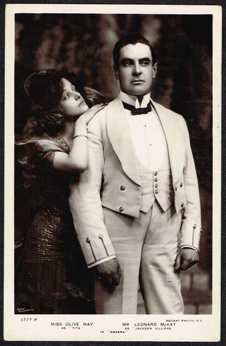 Rotary ☆ EDWARDIAN THEATRE ACTORS & ACTRESSES ☆ 1900s Postcards #1661 to #1760 - Picture 198 of 250