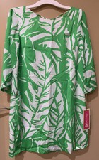 NWT Lilly Pulitzer For Target Green Palm Shift Dress Size S Small