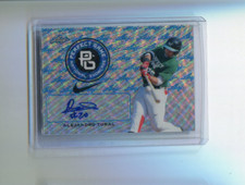 2016 Leaf Perfect Game Showcase Metal Blue Wave Alejandro Toral Auto 6/12
