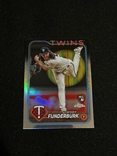 Kody Funderburk 2024 Topps Chrome #297 Refractor Minnesota Twins