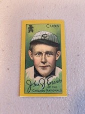 Dover reprint - 1911 T205 Gold Border John J. Evers Chicago Cubs HOF