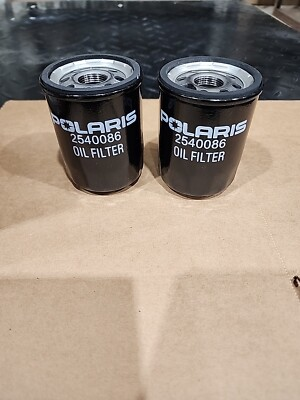 #ad #ad Lot Of 2 Genuine Polaris 2540086 Oil Filters RZR Ranger General ACE amp; More $26.50