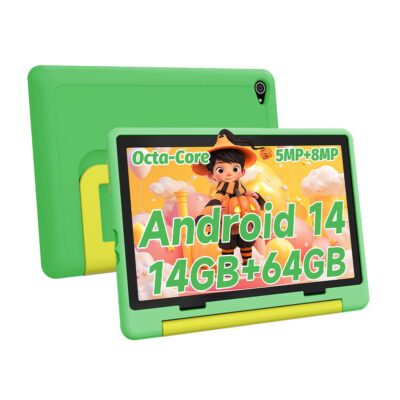 10.1 Zoll 14GB RAM+64GB ROM 1280x800 HD-Display, 5000mAh Kinder Tablet