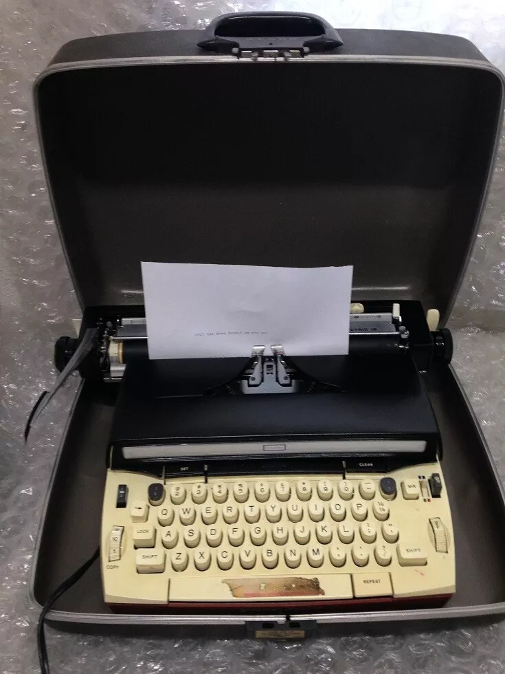 Vintage Sears Electric 12 Electronic Typewriter