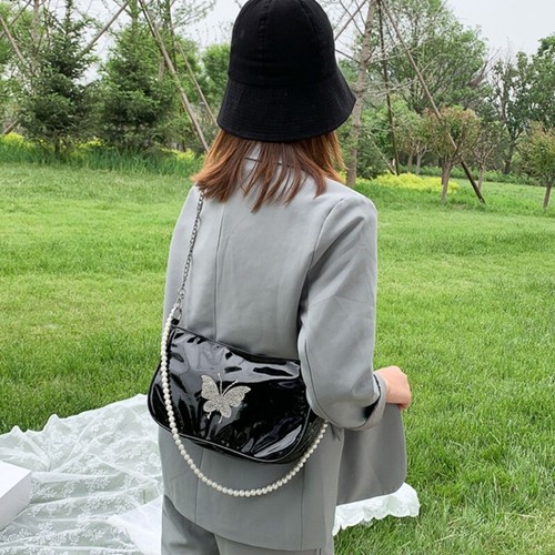 Fashion Women s Zipper Girl Messenger Shoulder Bag Chain Vintage Crossbody - Picture 2 of 8