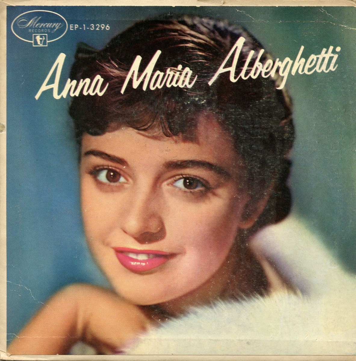 ANNA MARIA ALBERGHETTI / Sleep My Baby / MERCURY EP-1-3296 Press