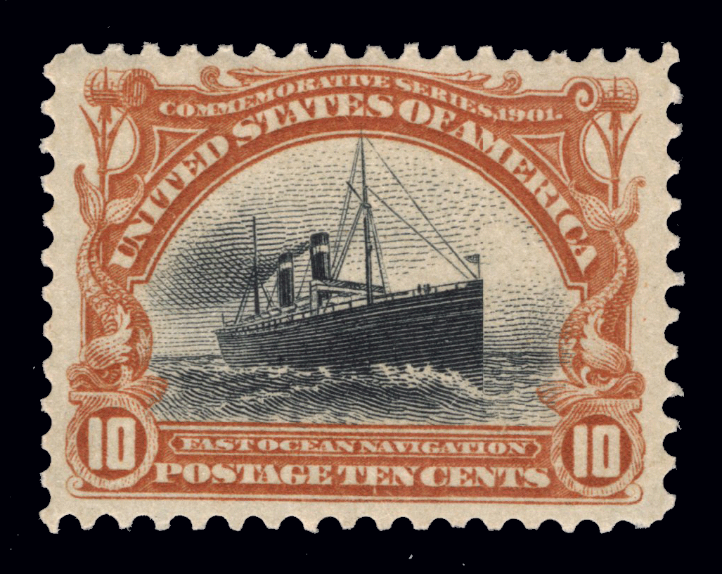☆R.1955 ☆　Ｃ-98.99 MOMEN: US STAMPS #299 MINT OG NH PSE GRADED CERT VF/XF-85