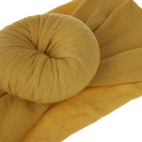Baby Girls Lovely Cotton Headband Turban for Newborns Elastic Hair Head band New - 第 8/33 張圖片