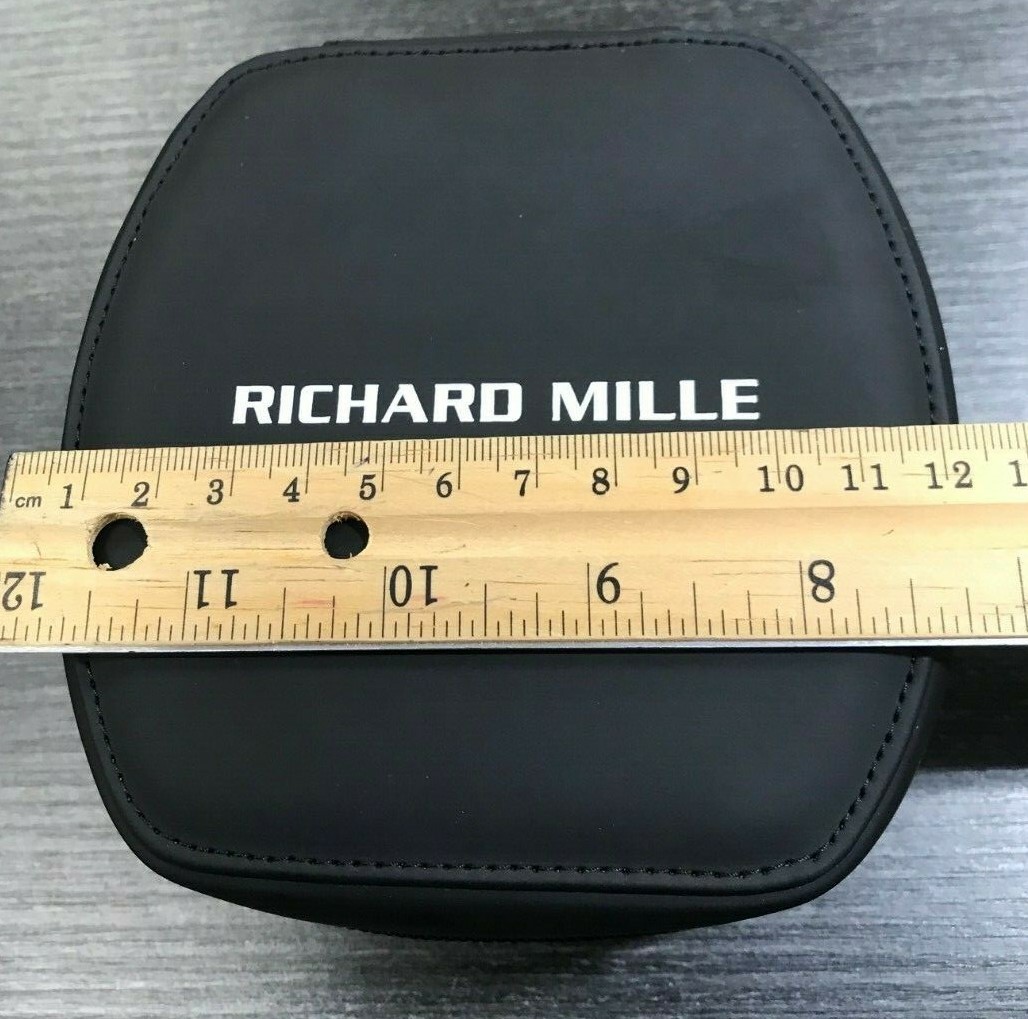 RICHARD MILLE Watch Travel Case Tonneau Box Zipper Pouch | eBay RICHARD MILLE Watch Travel Case Tonneau Box Zipper Pouch | eBay