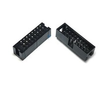 20PCS 2.54mm 2x8 Pin 16PIN Straight Box Header Shrouded header IDC Male Socket 