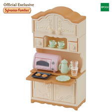 Sylvanian Families Cupboard Toaster Set KA-419 Calico Critters Japan New Rare