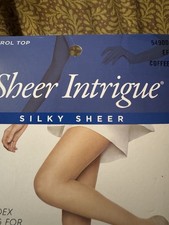 Sheer Intrigue Silky Sheer Pantyhose Control Top