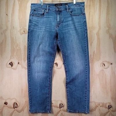 Lucky Brand Jeans 221 Mens 36x32 Fits 38x29 Blue Straight Leg Regular Fit
