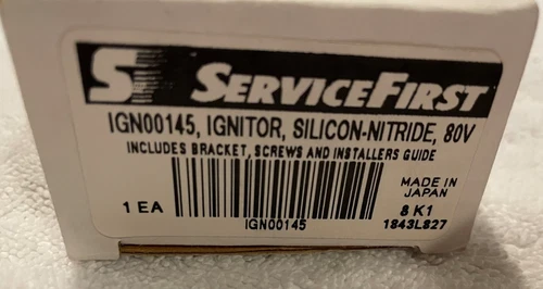 Service First IGN00145 Silicon-Nitride, 80V Hot Surface Ignitor Kit for Furnace