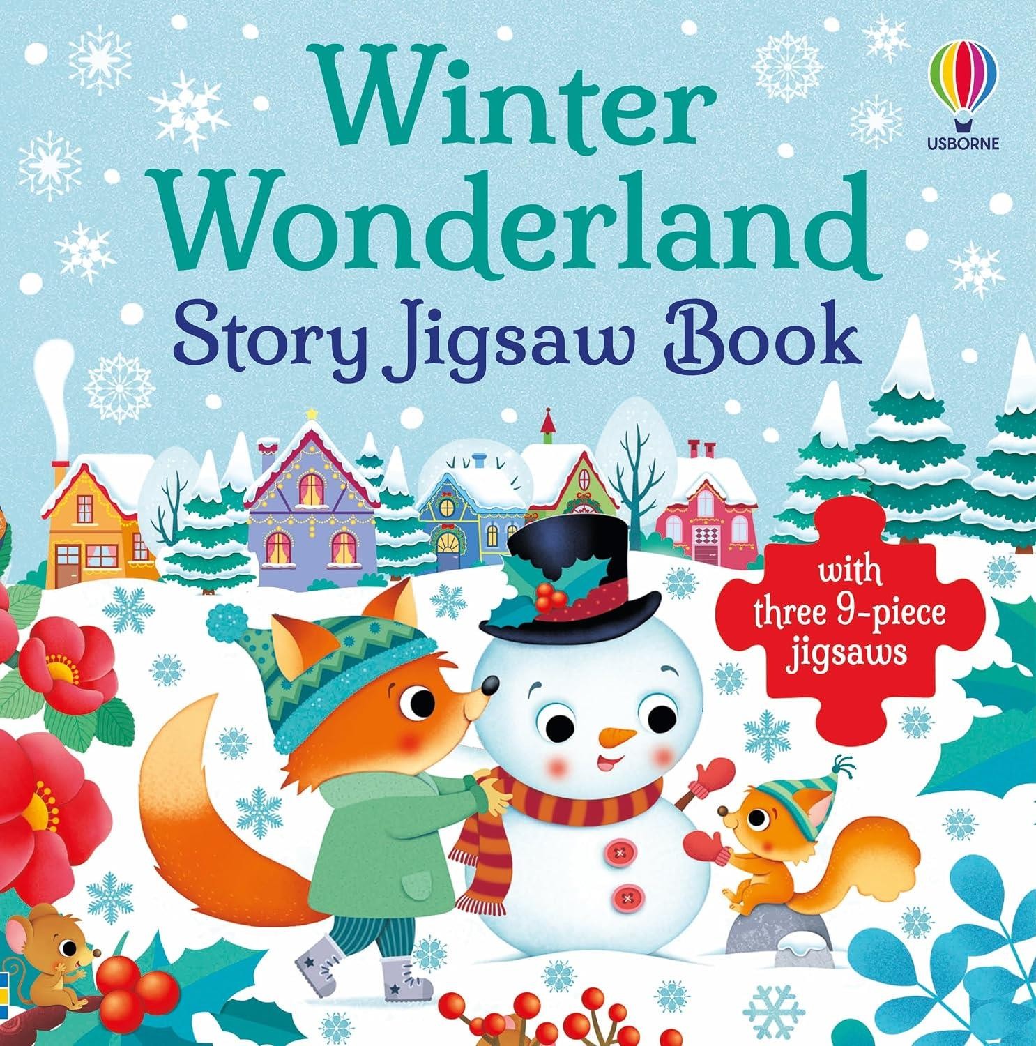 Winter Wonderland Story Jigsaw Book by Sam Taplin Board book
