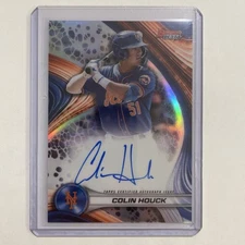 2024 Bowman's Best Colin Houck #B24-CH Refractor Auto Mets