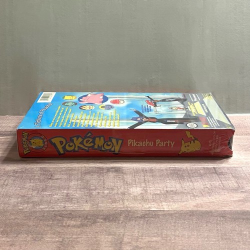 Pokémon - ‘Pikachu Party’ [VHS, 1999] - Rare SEALED OOP - Picture 4 of 7