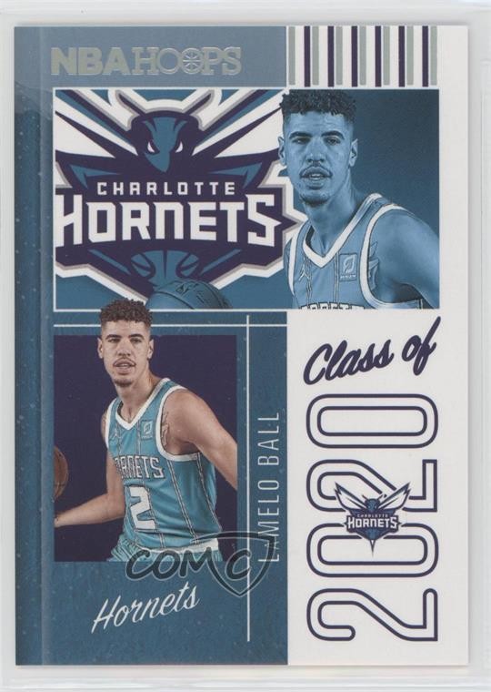 2020-21 Panini NBA Hoops Class of 2020 Winter LaMelo Ball #6 4g0
