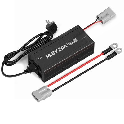 LiTime 14.6V 20A LiFePO4 Akku Batterieladegerät Für 12V LiFePO4 Lithium Batterie