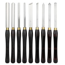 HSS Woodturning Chisel Wood Lathe Turning Tool Beech Wood Handle