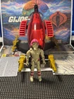 1988 GI JOE COBRA AGP Anti Gravity Pod With NULLIFIER, File Card, Blueprints