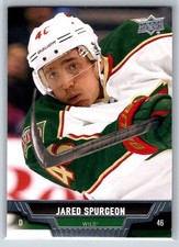 2013-14 Upper Deck Series 1 #133 Jared Spurgeon Minnesota Wild